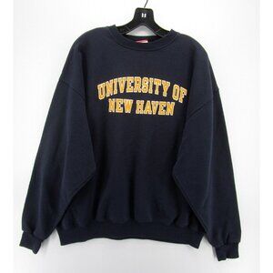 University Of New Haven Sweatshirt XL Champion Pullover Graphic Logo